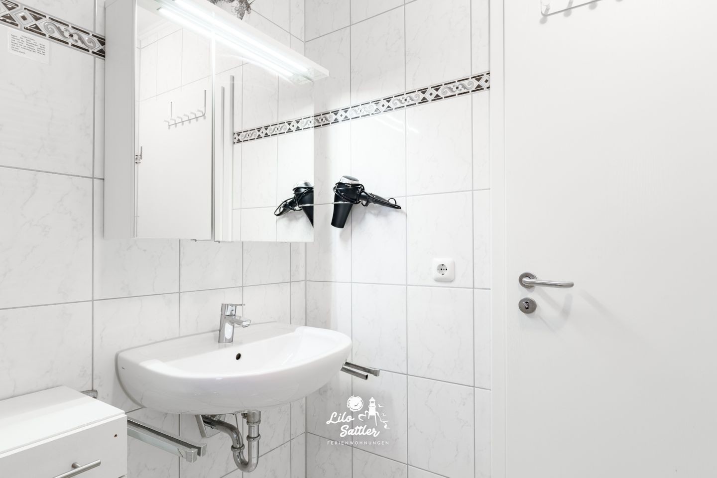 Ferienwohnung Mole Badezimmer