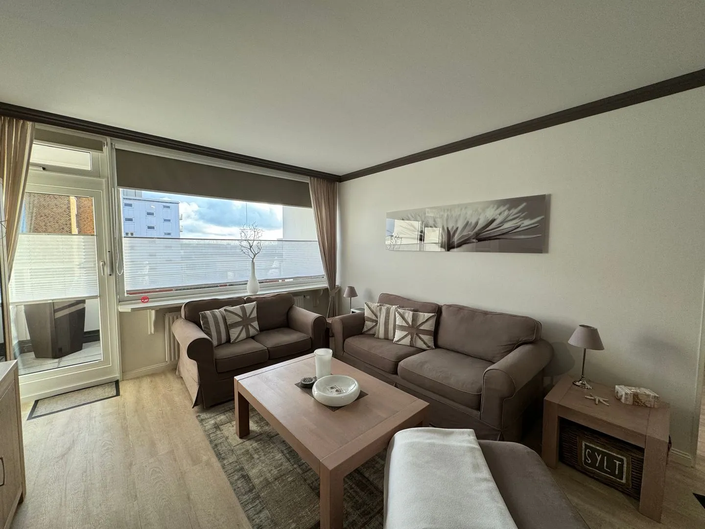 Ferienwohnung im Haus Strandstr.22 Strandnah Nordstern - App.72 Westerland - Wohnzimmer
