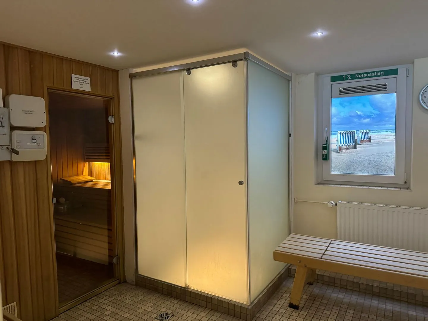 Ferienwohnung im Haus Nordland App 106 (Hund) Westerland - Sauna