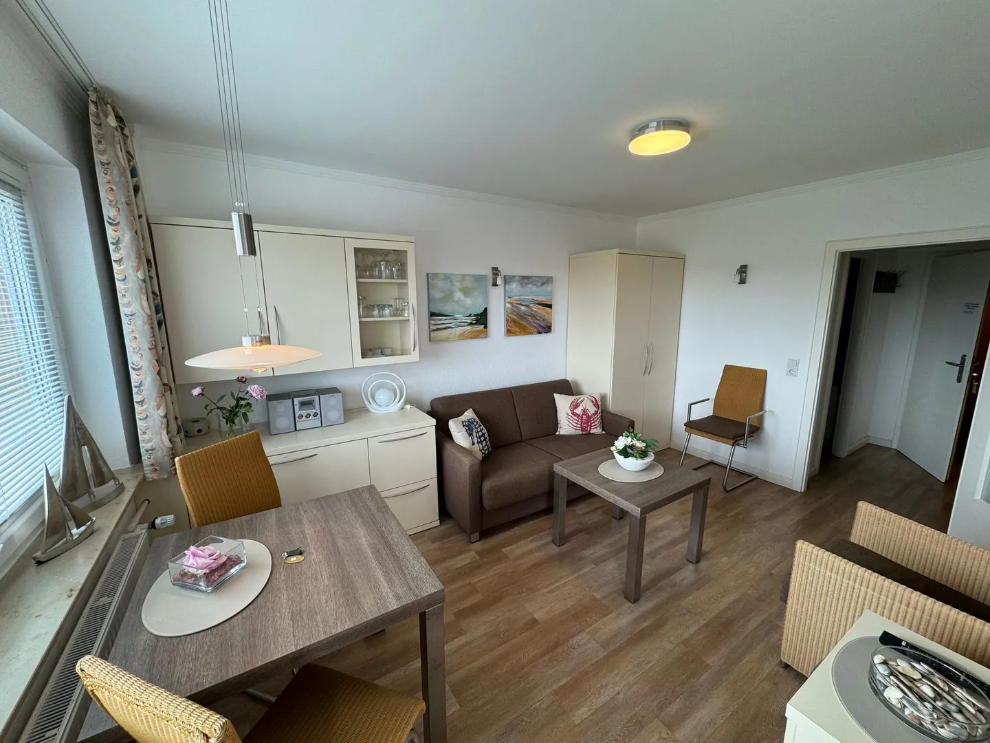 Ferienwohnung im Haus Nordland Nordland, App 57 Westerland - Wohnzimmer