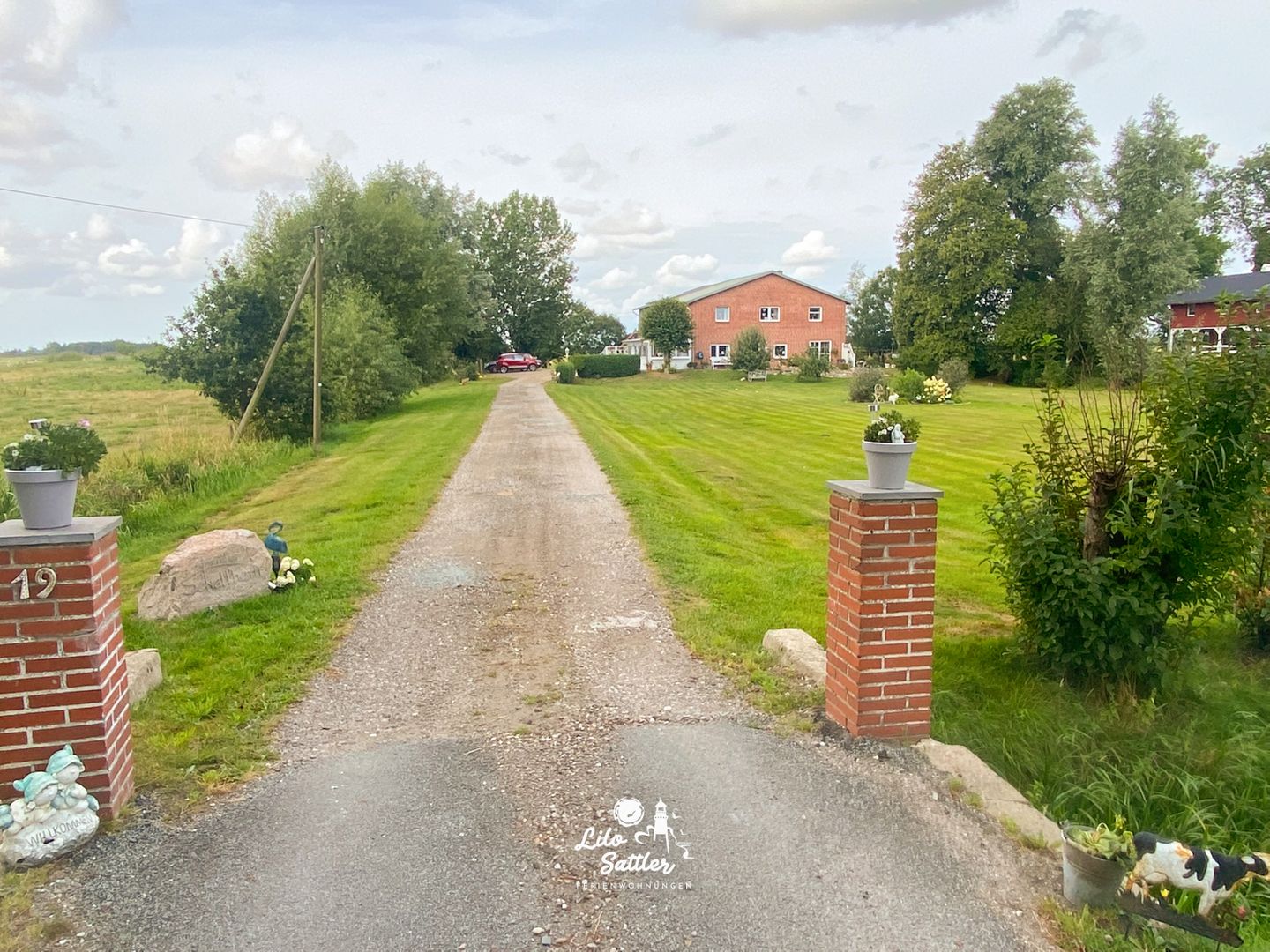 Ferienwohnung "Landtraum" Zufahrt