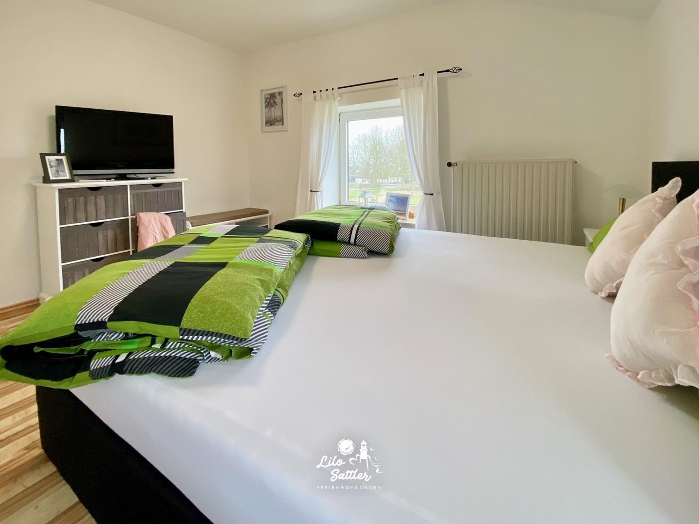Ferienwohnung "Landtraum" Schlafzimmer 1