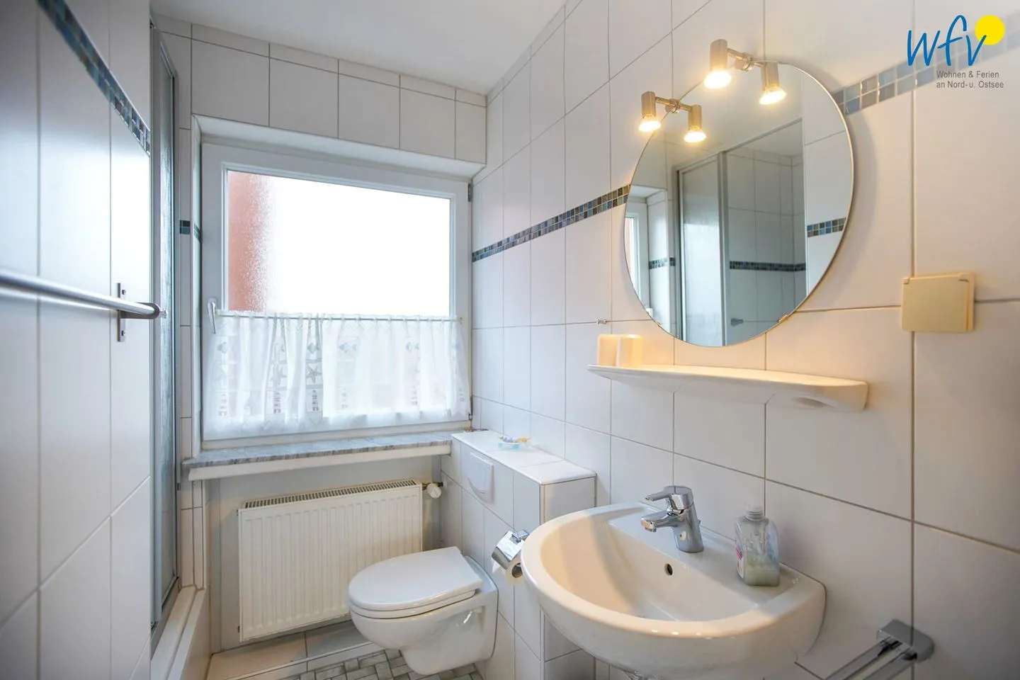 Süderhaus Ferienwohnung 9 Borkum - Badezimmer