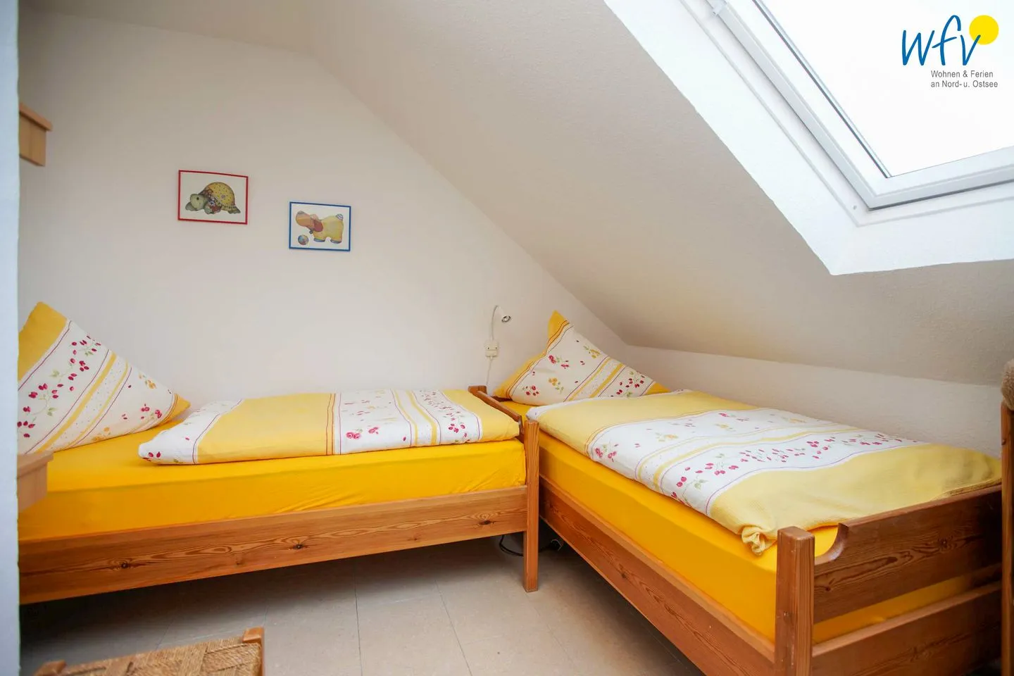 Süderhaus Ferienwohnung 9 Borkum - Schlafzimmer
