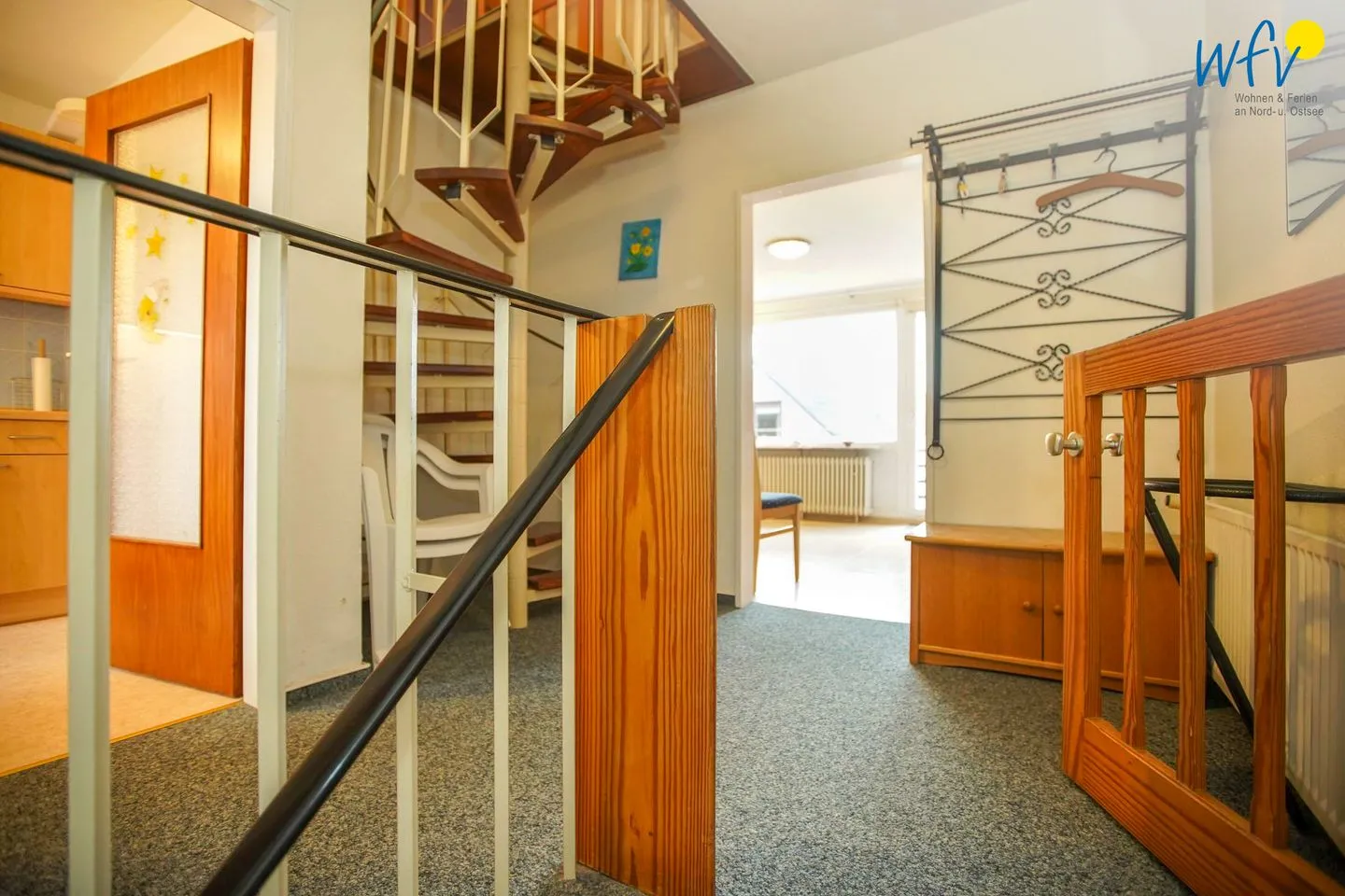 Süderhaus Ferienwohnung 9 Borkum - Flur