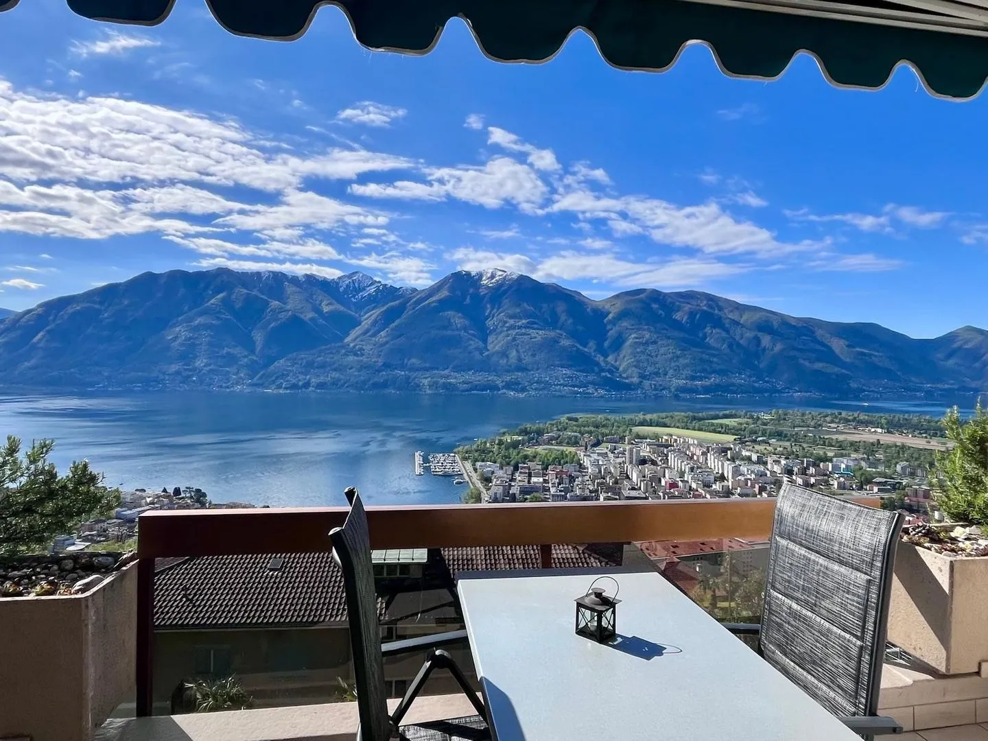 Ferienwohnung C13 Lago Maggiore - Balkon