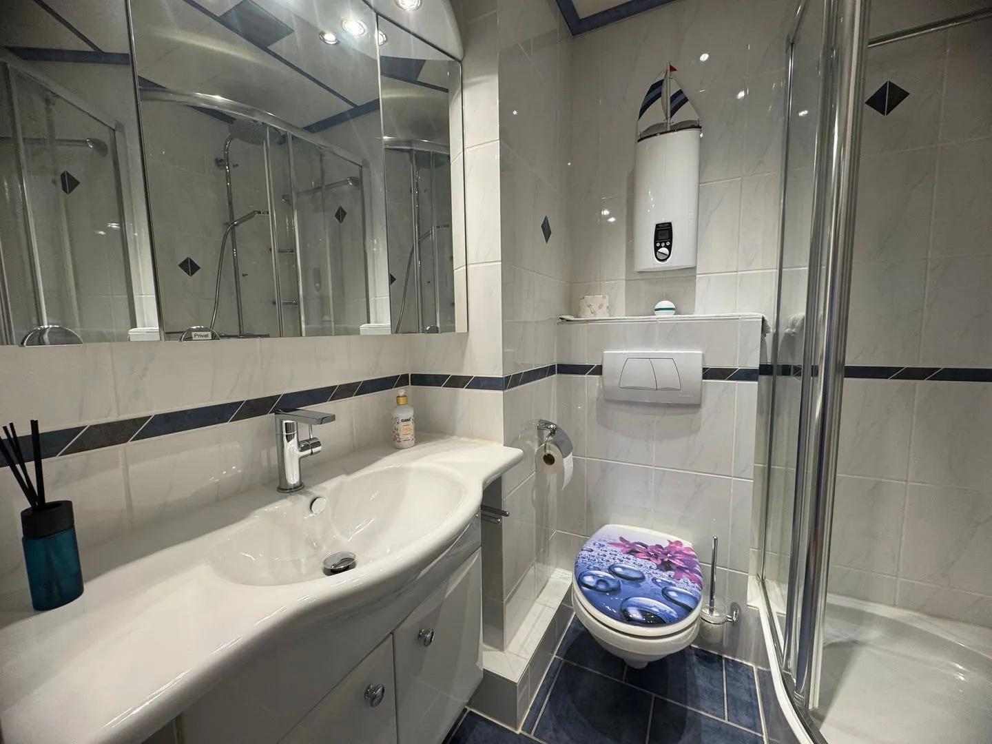 Ferienwohnung im Haus Nordland App 44 Westerland - Badezimmer
