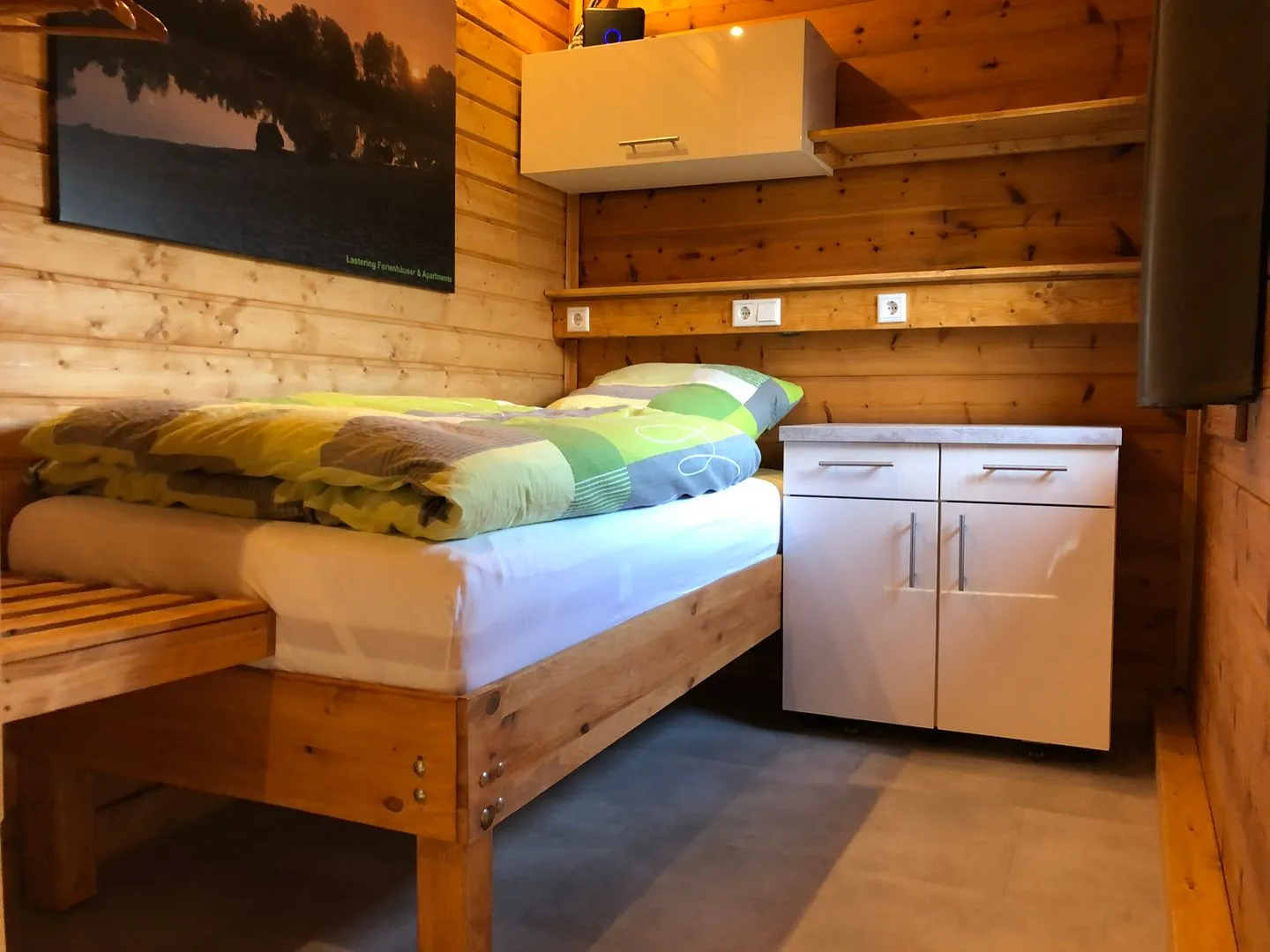 Marlies - Lastering Ferienhäuser & Apartments Haddorf - Schlafzimmer