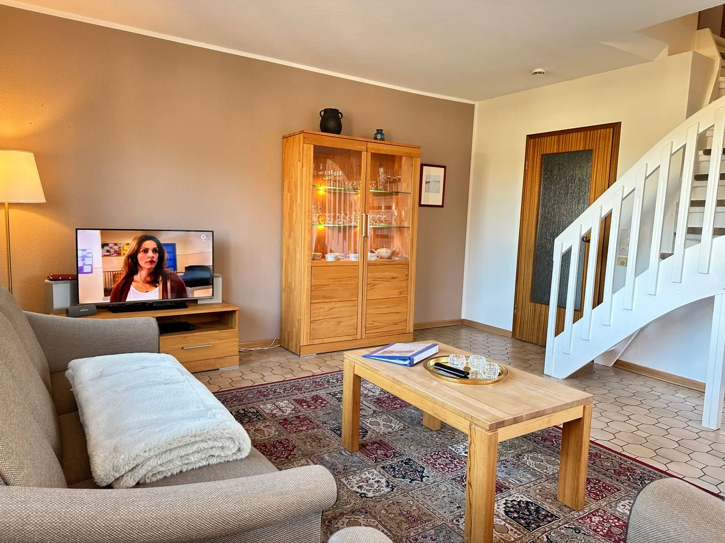 Achtern Diek App. 6 Dorf - Wohnzimmer