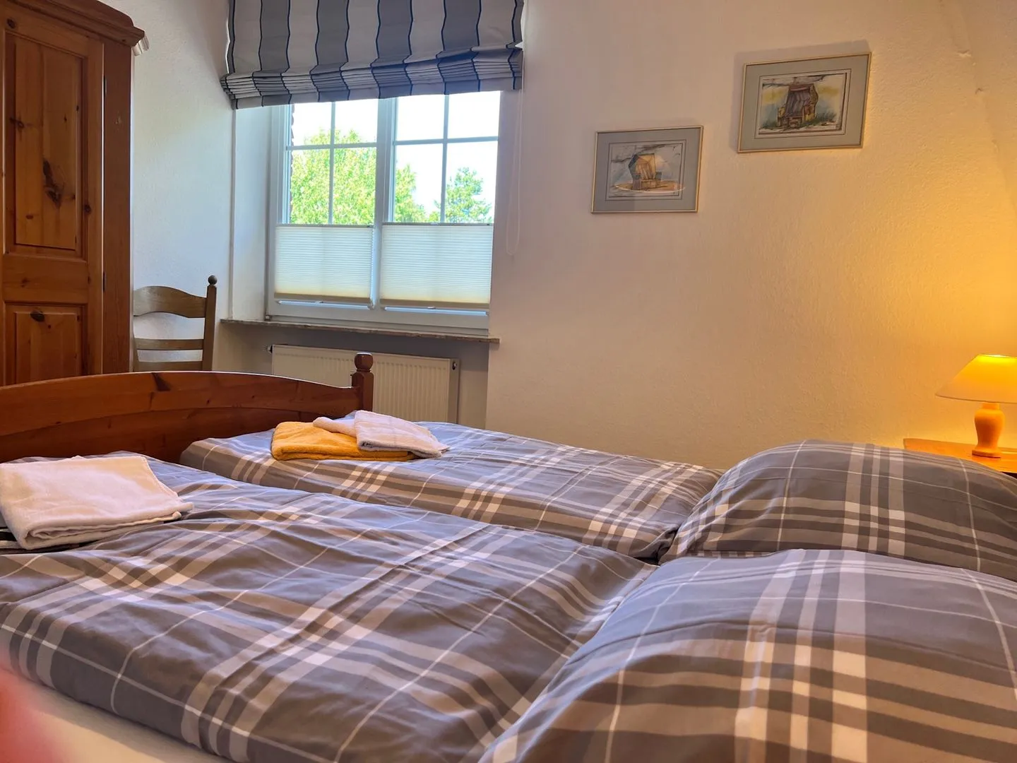 Achtern Diek App. 6 Dorf - Schlafzimmer