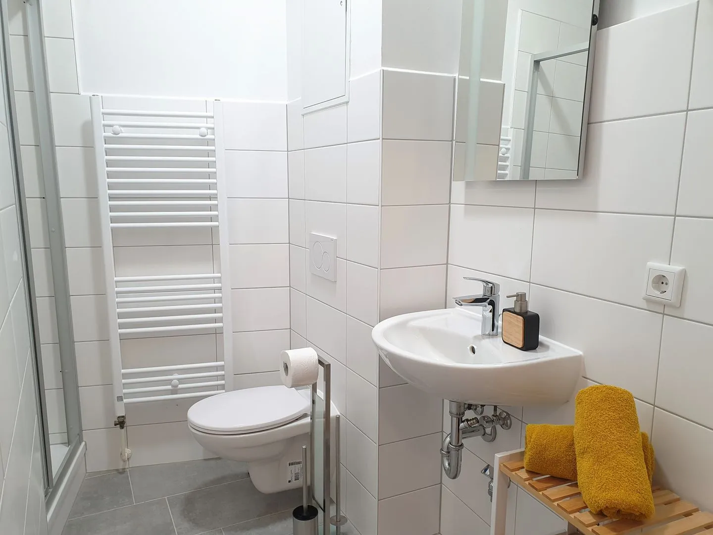 Hogulu - Haus 4, Appartement 1 Brandenburg an der Havel - Badezimmer