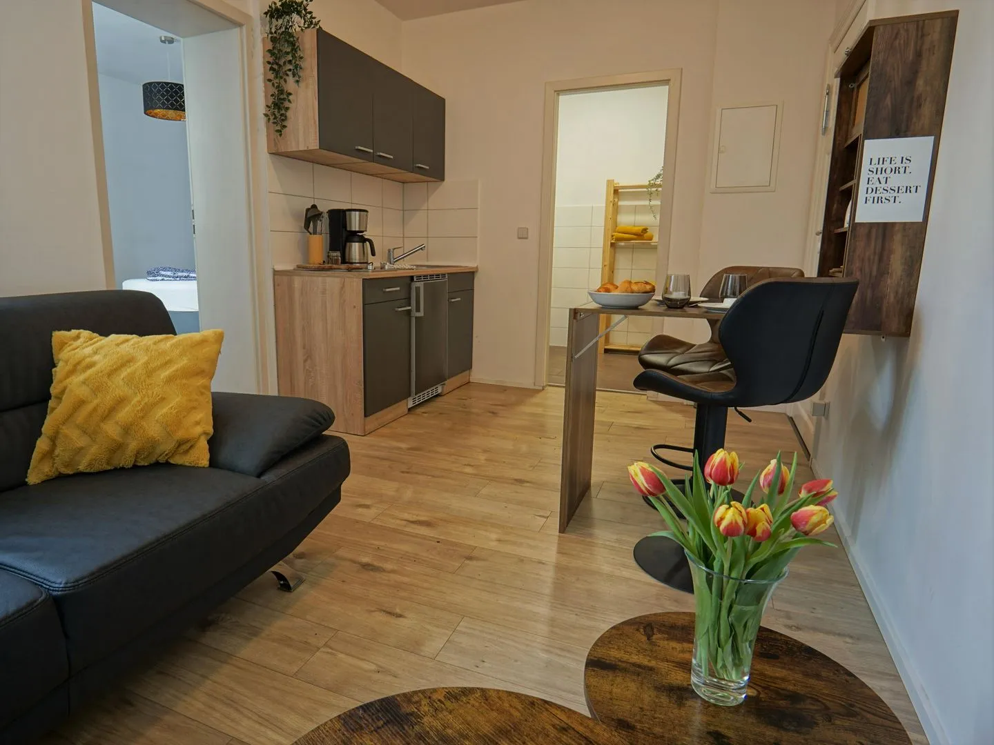 Hogulu - Haus 1, Appartement 4 Brandenburg an der Havel - Wohnzimmer