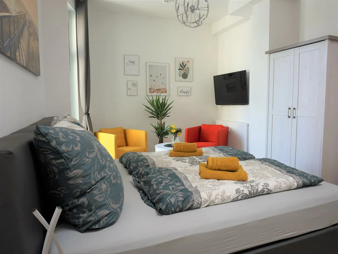 Hogulu - Haus 1, Appartement 22 Brandenburg an der Havel - Schlafzimmer