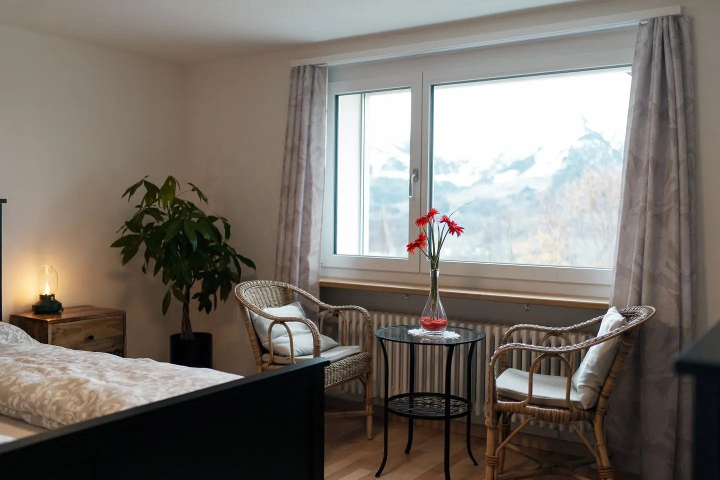 Apartment Casa Grande Amden - Schlafzimmer