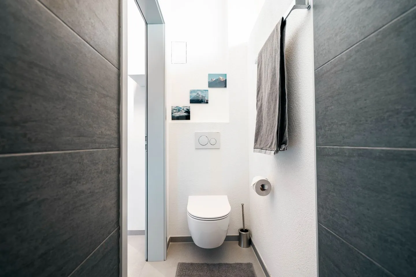 Chalet Lehni mit separatem Apartment Amden - Badezimmer