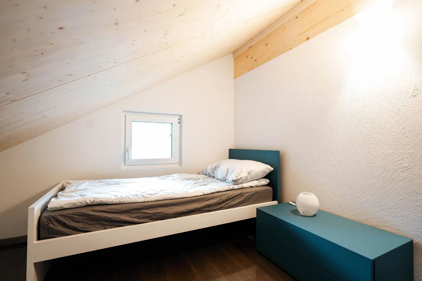 Chalet Lehni mit separatem Apartment Amden - Schlafzimmer
