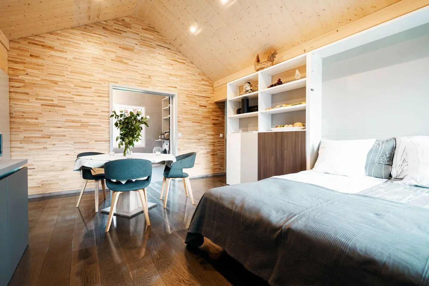 Chalet Lehni mit separatem Apartment Amden - Schlafzimmer