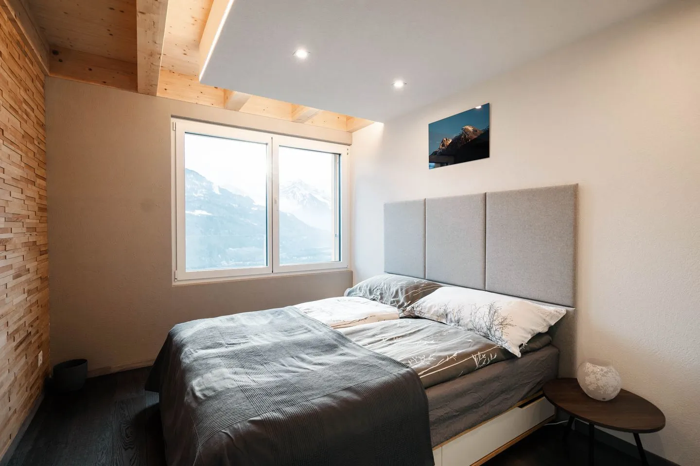 Chalet Lehni mit separatem Apartment Amden - Schlafzimmer