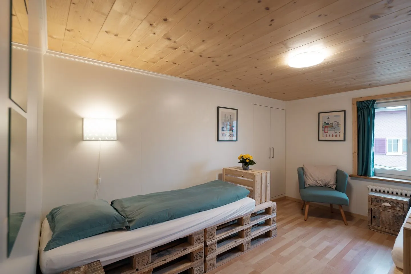 Apartment Casa Grande Amden - Schlafzimmer
