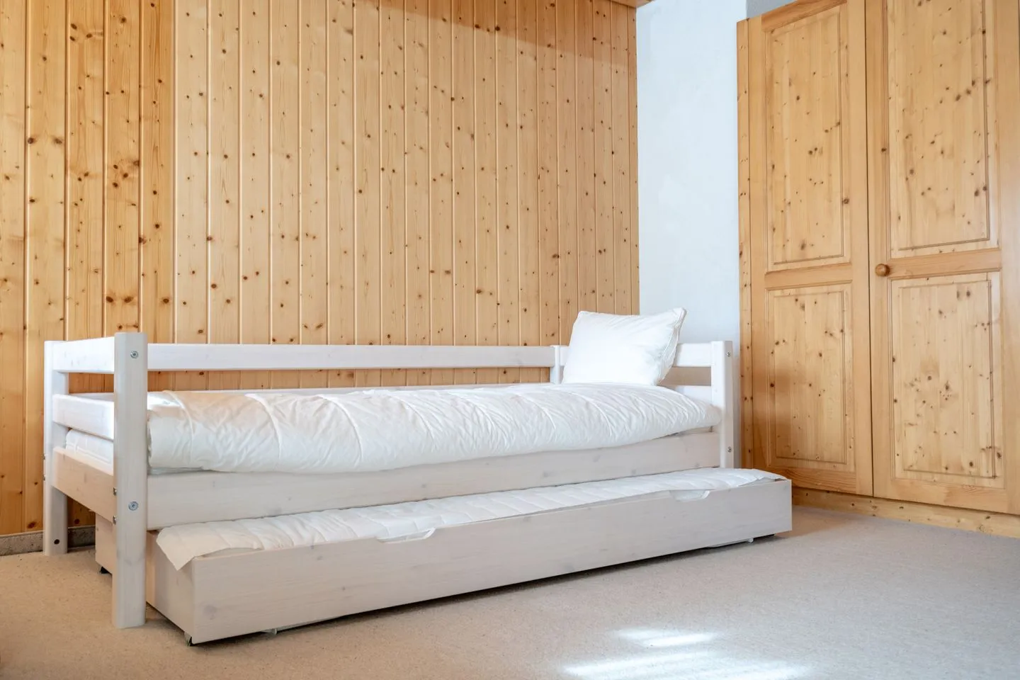 Ferienhaus Bergblick Arvenbüel - Schlafzimmer