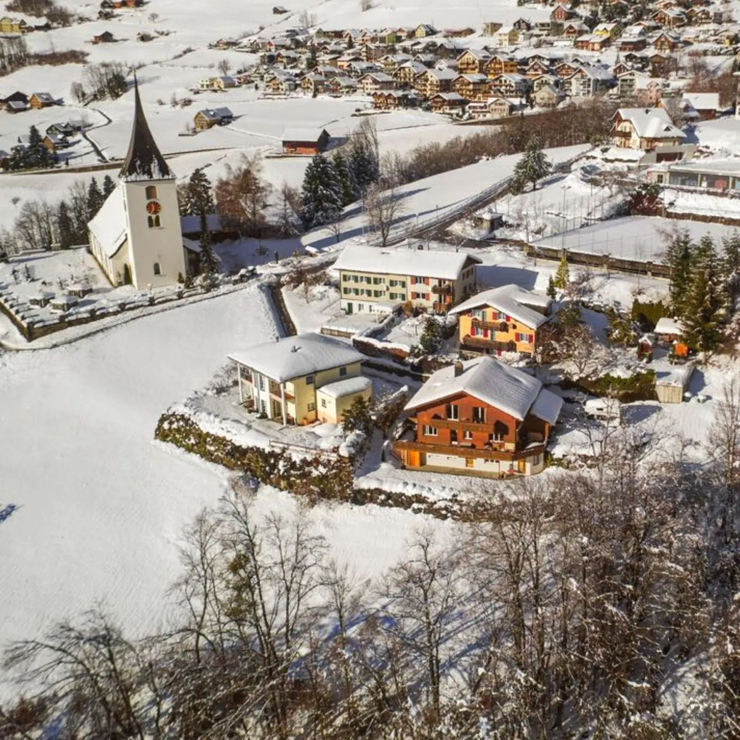Apartment Bergzauber Amden - Bird's eye view