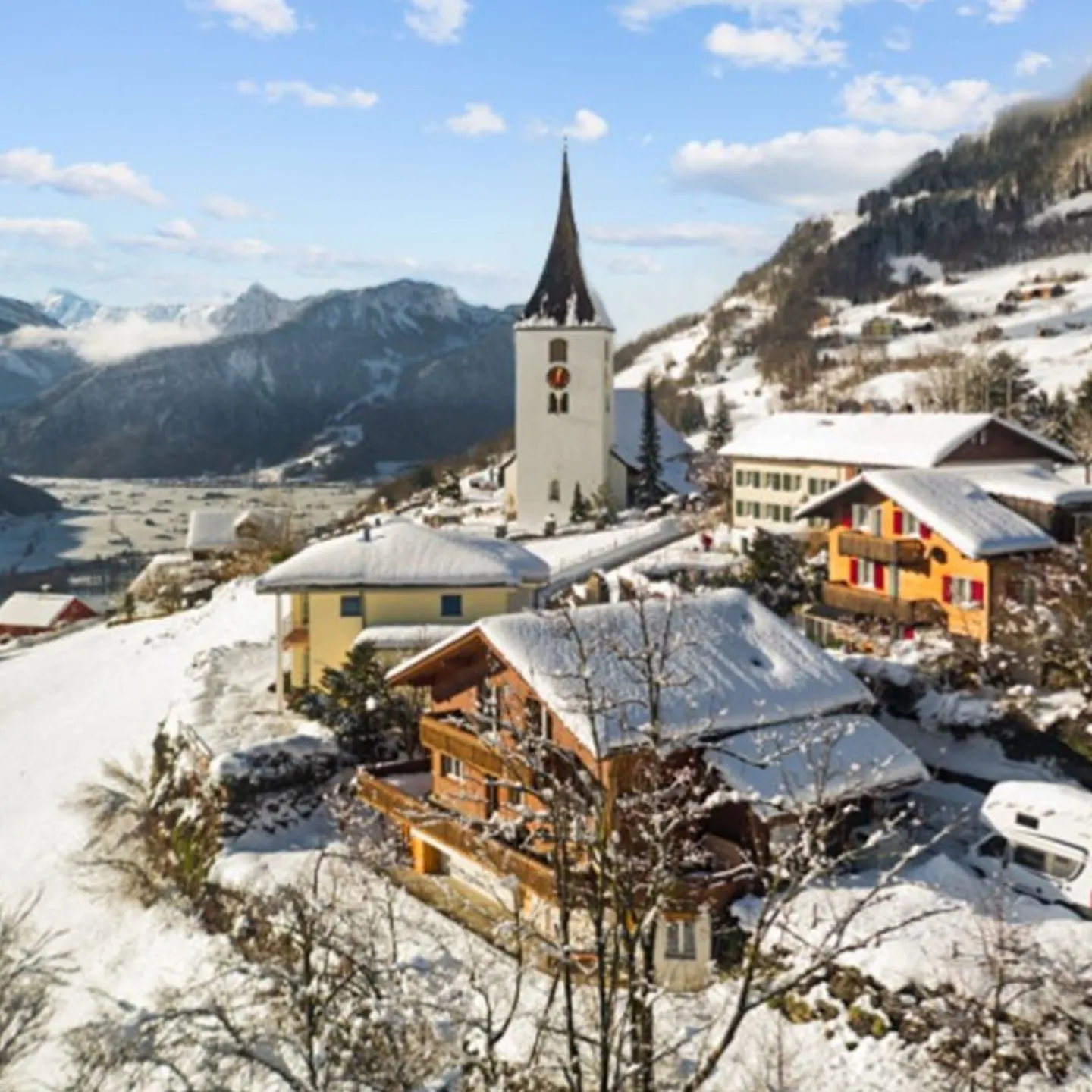 Apartment Bergzauber Amden - Bird's eye view