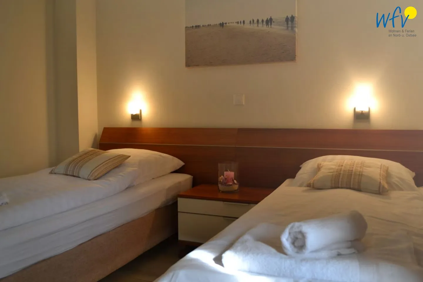 Villa Verdi Ferienwohnung 1 Wangerooge - Schlafzimmer