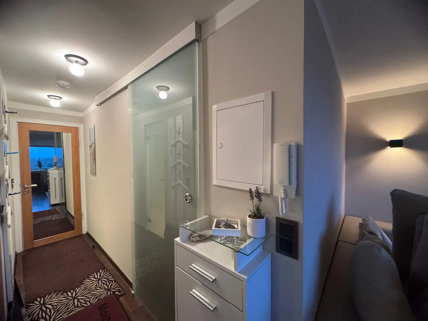 Ferienwohnung Brandenburgerstr. 11 - Dühne16 mit kleinem Meerblick Westerland - Flur