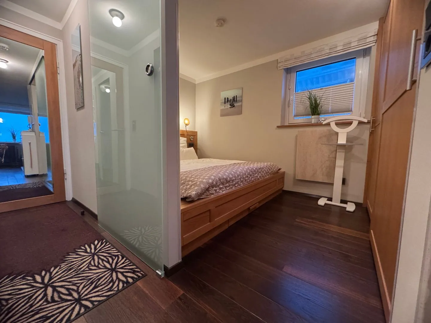 Ferienwohnung Brandenburgerstr. 11 - Dühne16 mit kleinem Meerblick Westerland - Bett ist nur von Vorne zugänglich