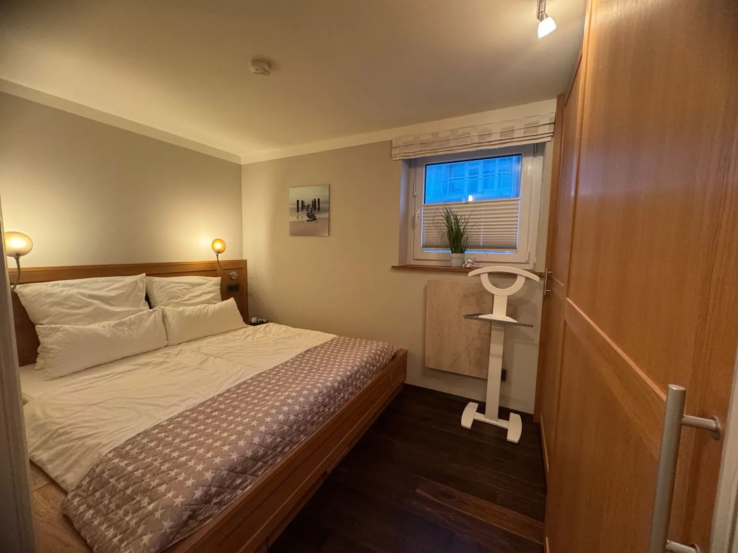 Ferienwohnung Brandenburgerstr. 11 - Dühne16 mit kleinem Meerblick Westerland - Das Bett ist nur von VORNE zugänglich !!