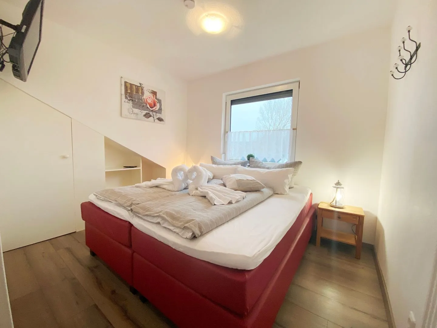 Haus am Kurpark Wohnung 21 Büsum - Schlafzimmer
