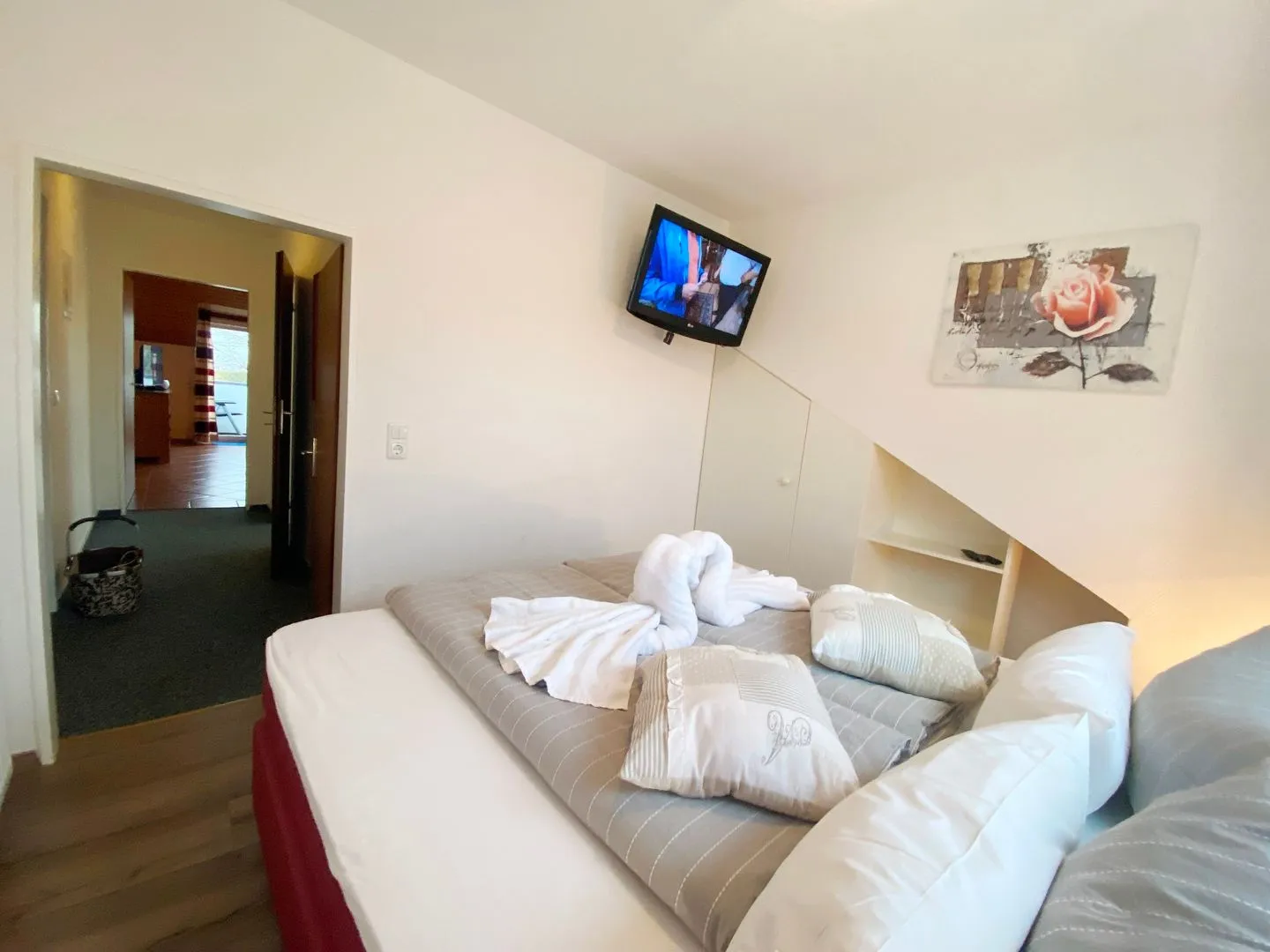 Haus am Kurpark Wohnung 21 Büsum - Schlafzimmer