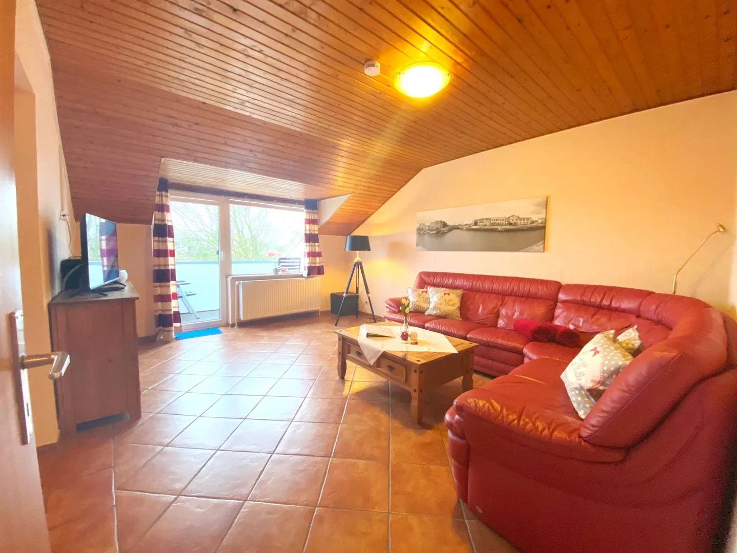Haus am Kurpark Wohnung 21 Büsum - Wohnzimmer