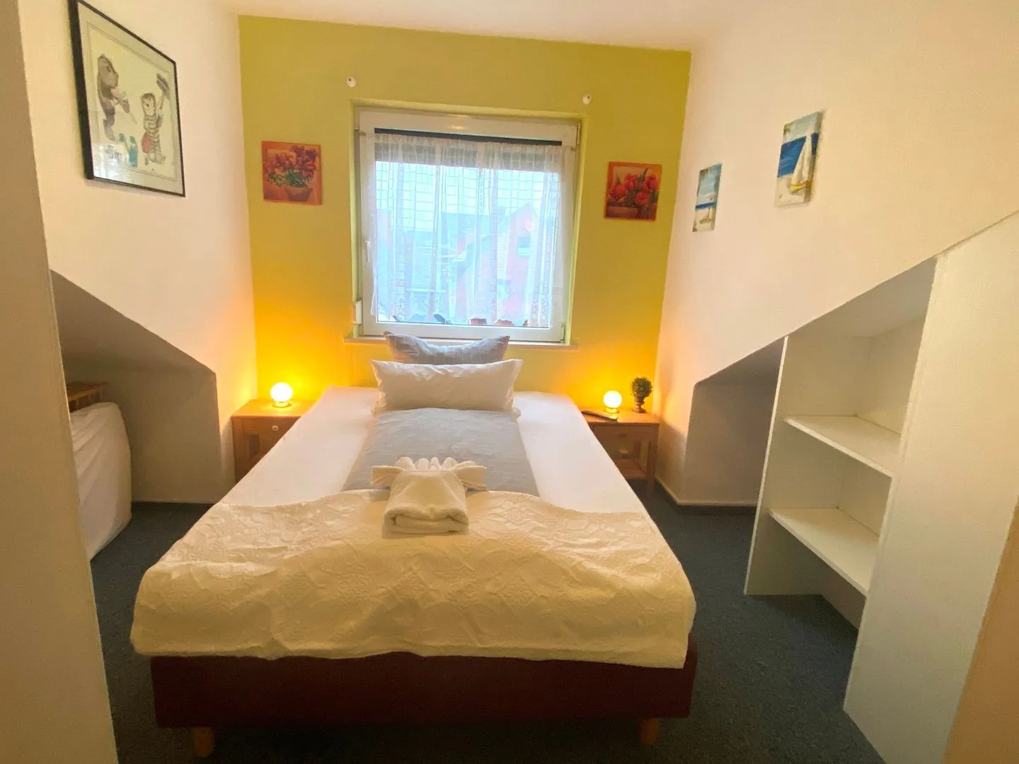 Haus am Kurpark Wohnung 21 Büsum - Schlafzimmer