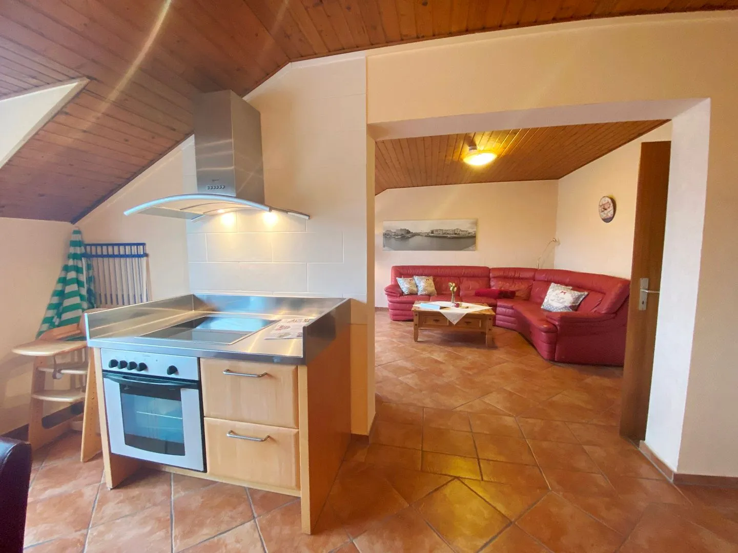 Haus am Kurpark Wohnung 21 Büsum - Küche / Küchenzeile