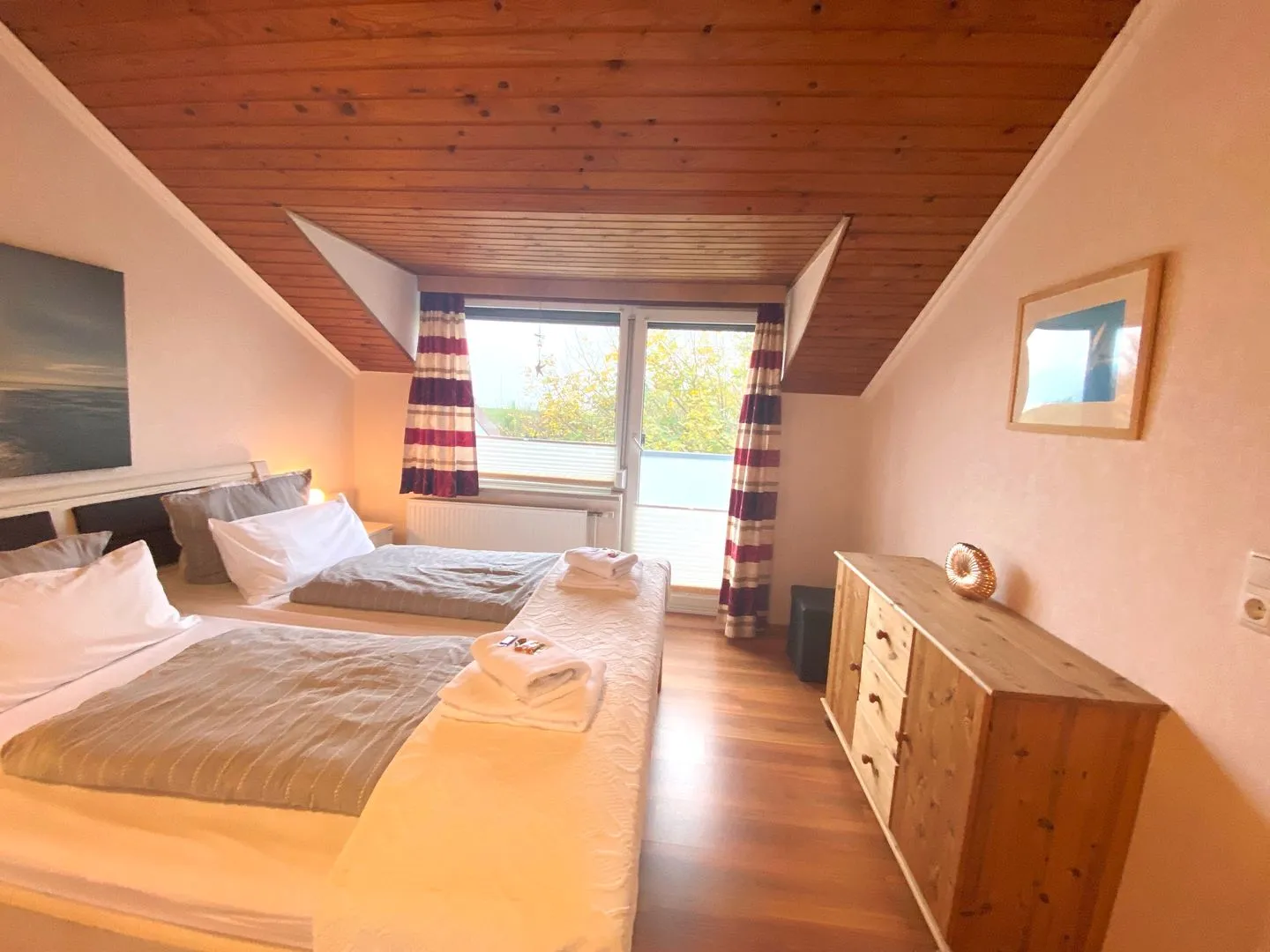Haus am Kurpark Wohnung 24 Büsum - Schlafzimmer