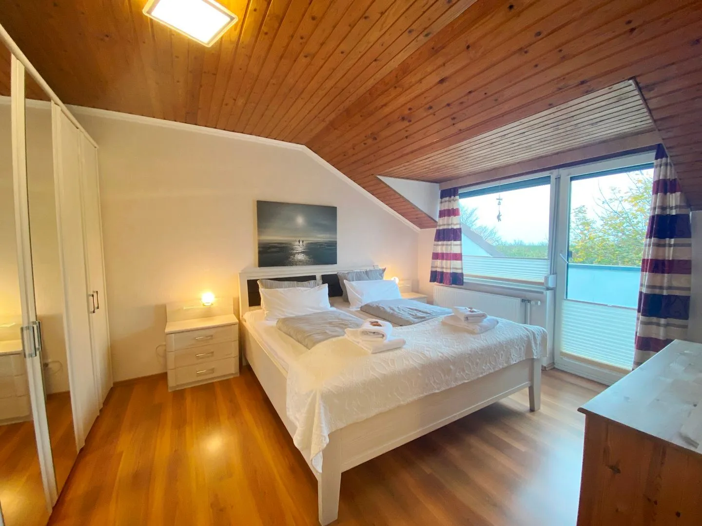 Haus am Kurpark Wohnung 24 Büsum - Schlafzimmer