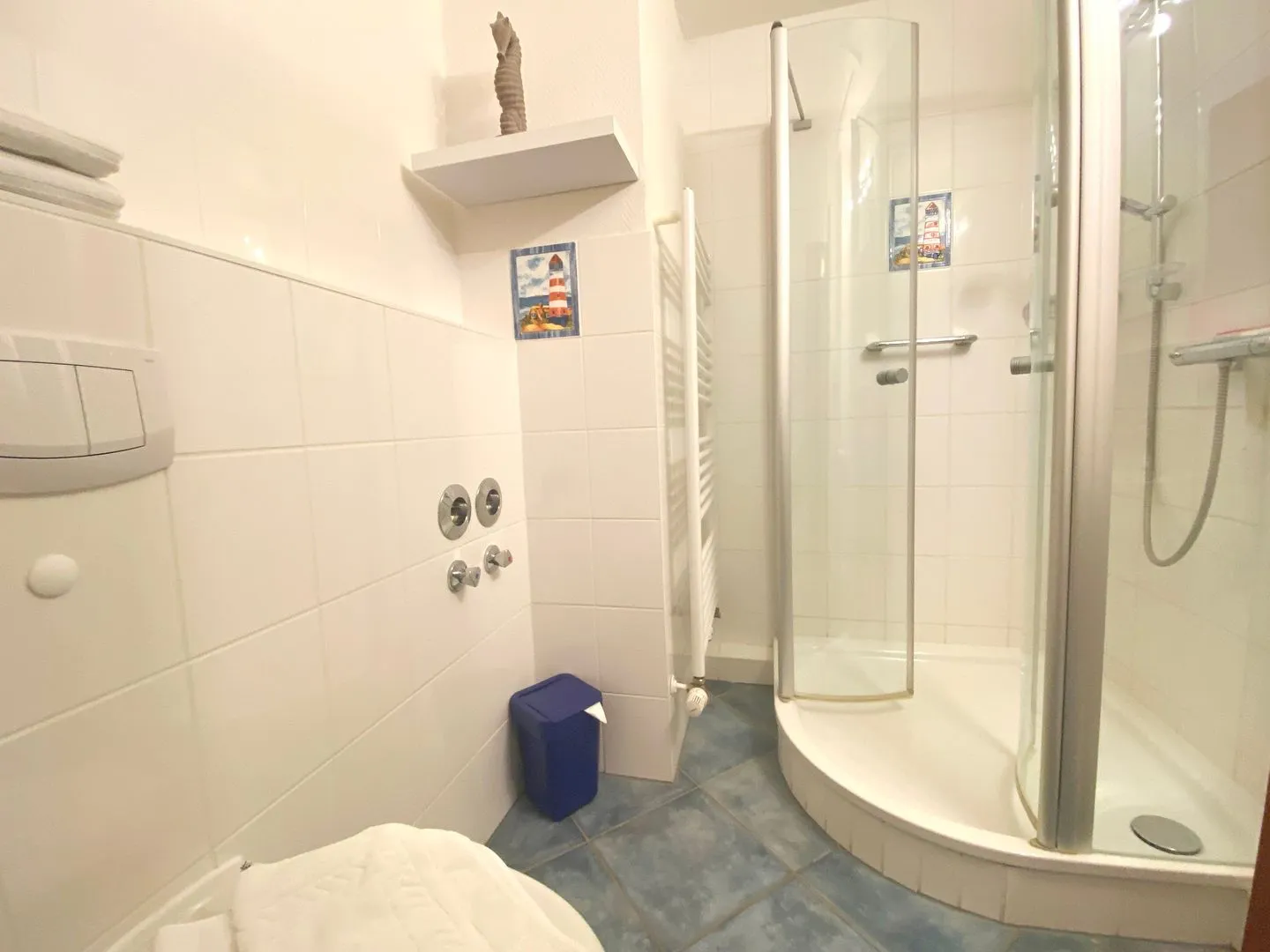 Haus am Kurpark Wohnung 24 Büsum - Badezimmer