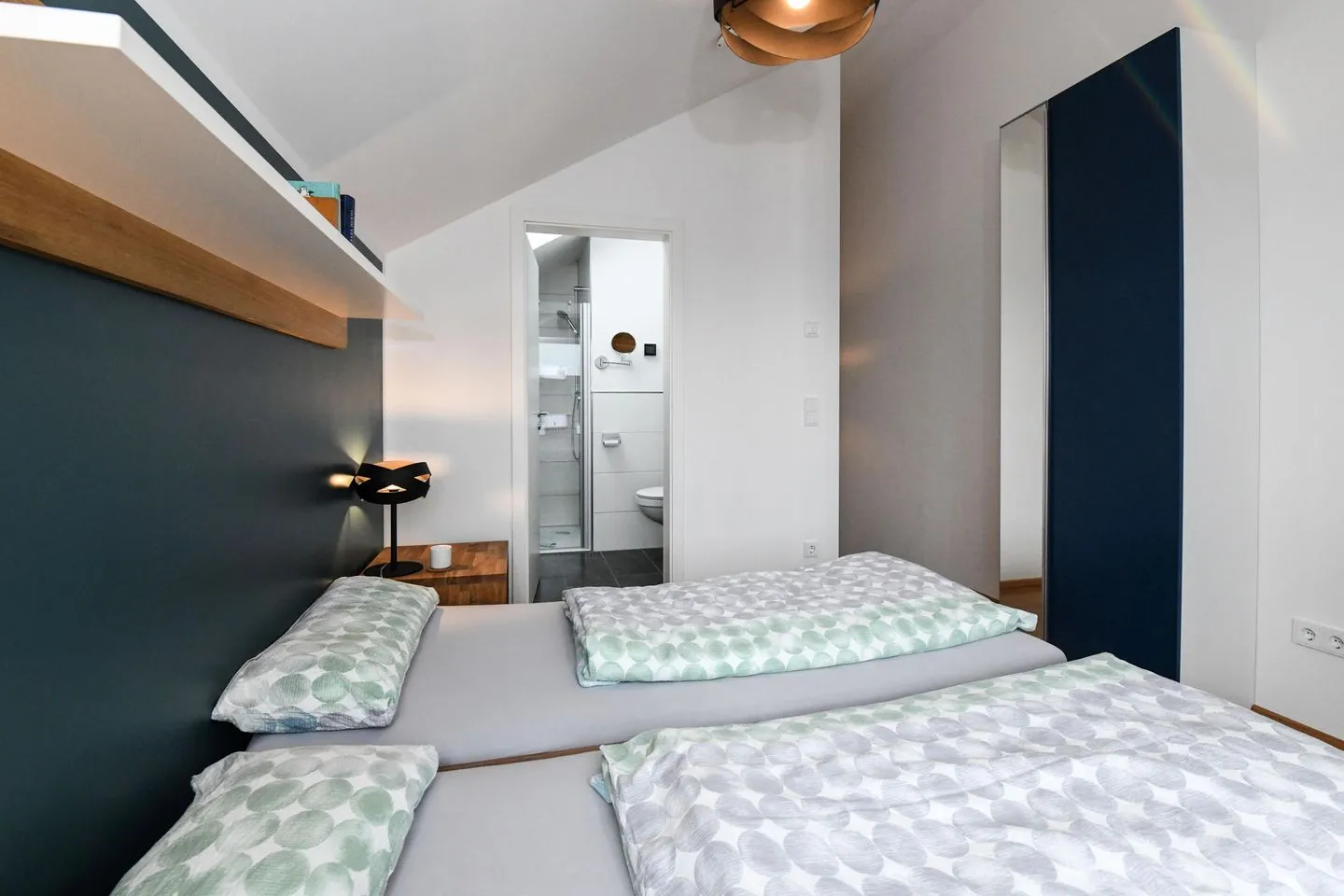Apartment mit Balkon 7/3 OG Bodensee - Schlafzimmer