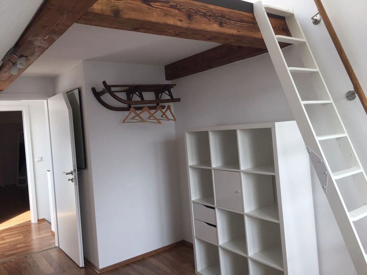 Apartment Gartenblick 7c mit überdachtem Balkon Bodensee - Schlafzimmer