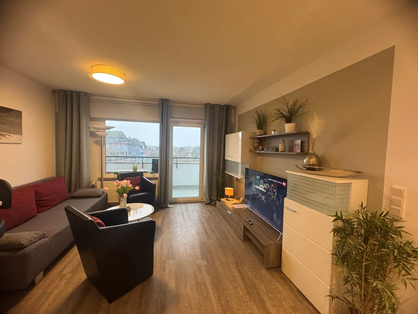 Ferienwohnung im Haus Nordland App 97 Westerland - Wohnzimmer