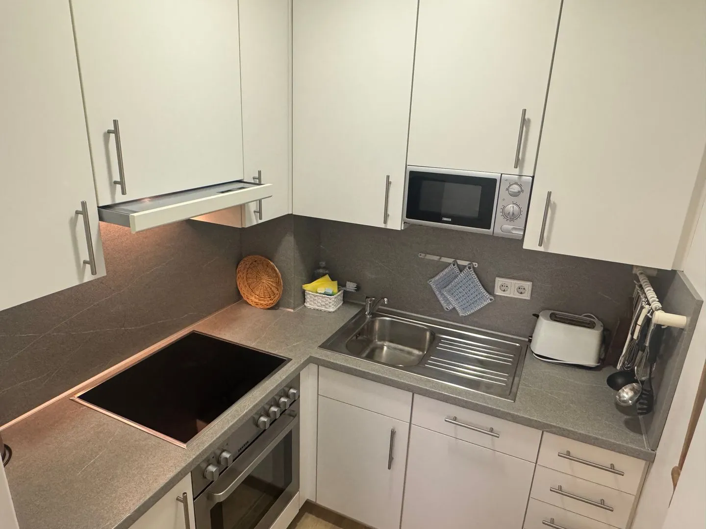 Ferienwohnung im Haus Nordland App 22 Westerland - Küche / Küchenzeile