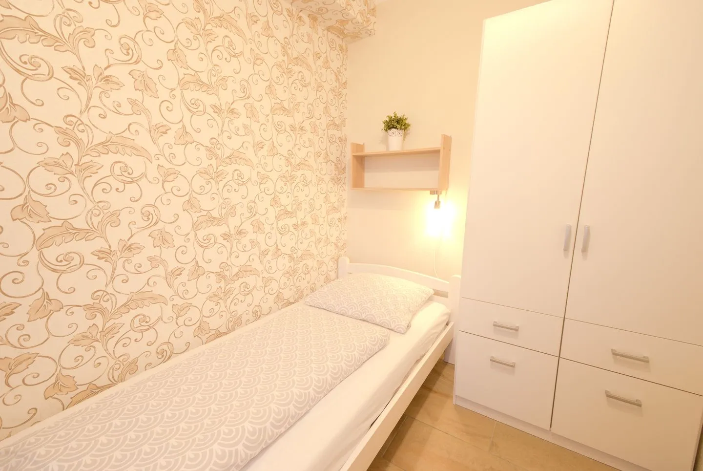 Bungalow Schott 1 Norddeich - Schlafzimmer