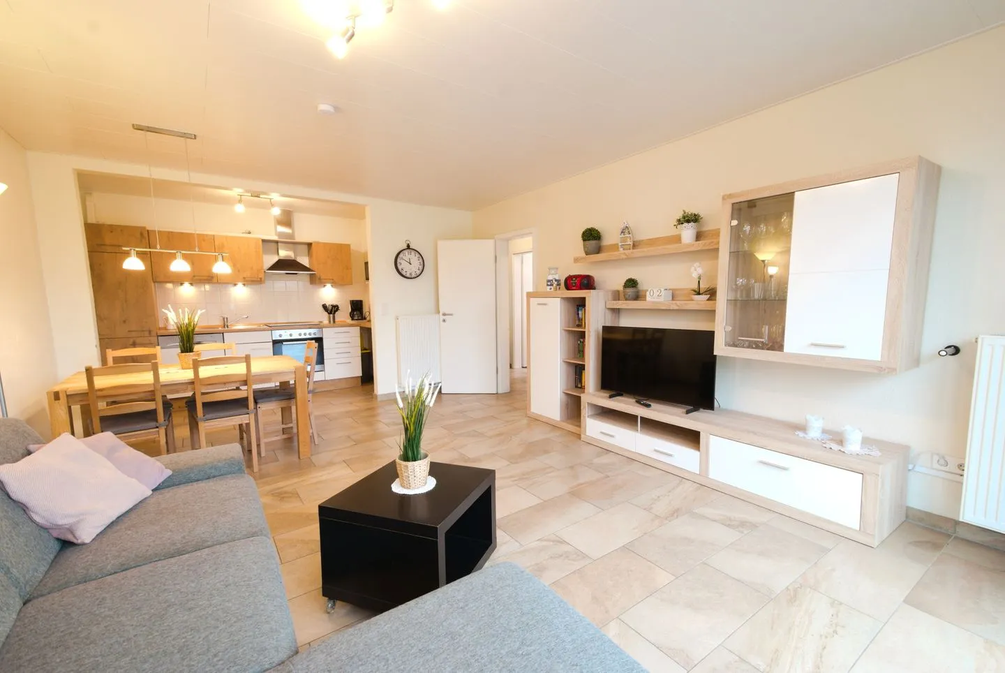 Bungalow Schott 1 Norddeich - Wohnzimmer