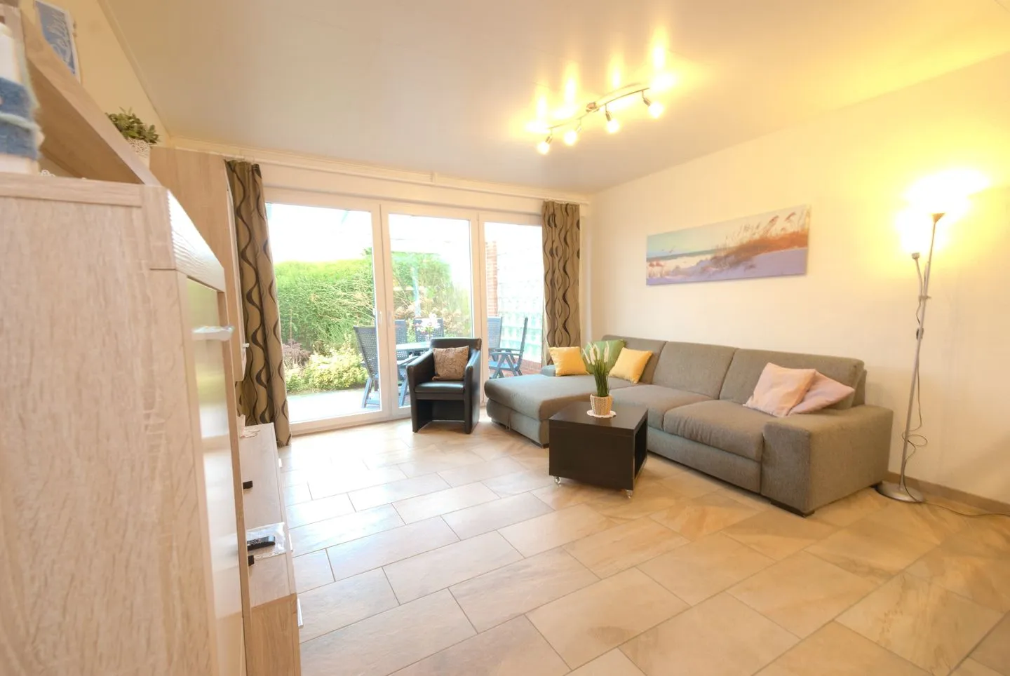 Bungalow Schott 1 Norddeich - Wohnzimmer