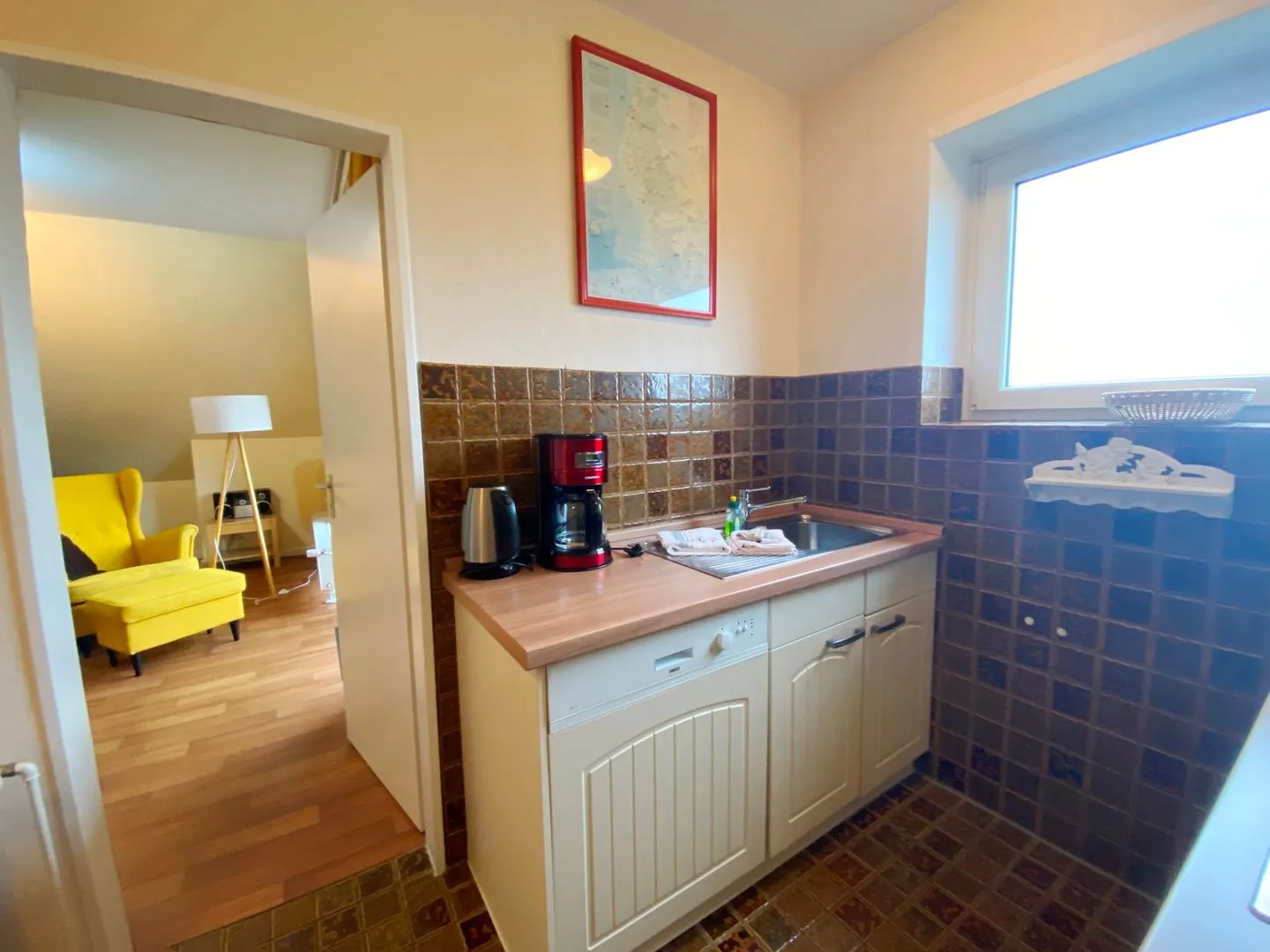 Haus Övern Diek Wohnung 4 Büsum - Küche / Küchenzeile