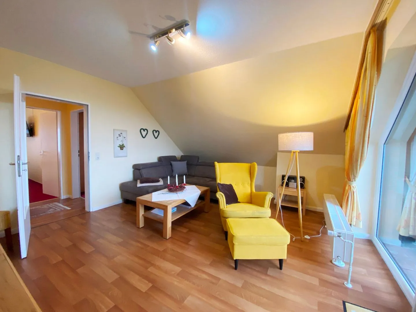 Haus Övern Diek Wohnung 4 Büsum - Wohnzimmer