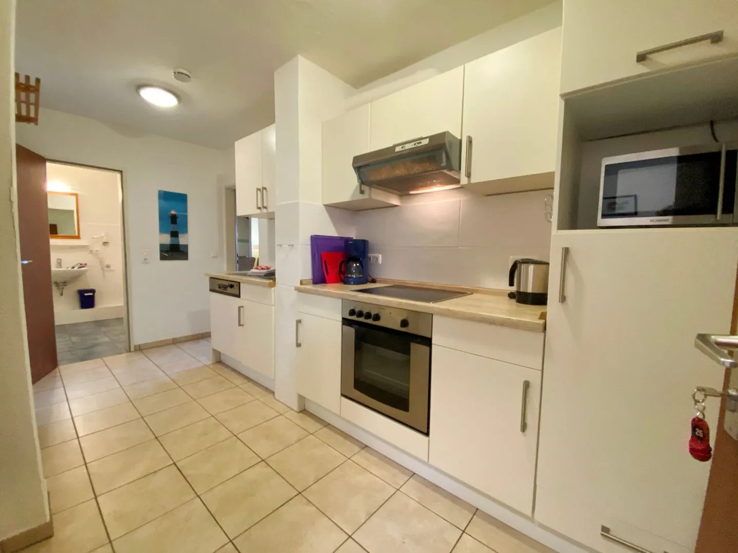 Haus am Kurpark Wohnung 25 Büsum - Küche / Küchenzeile