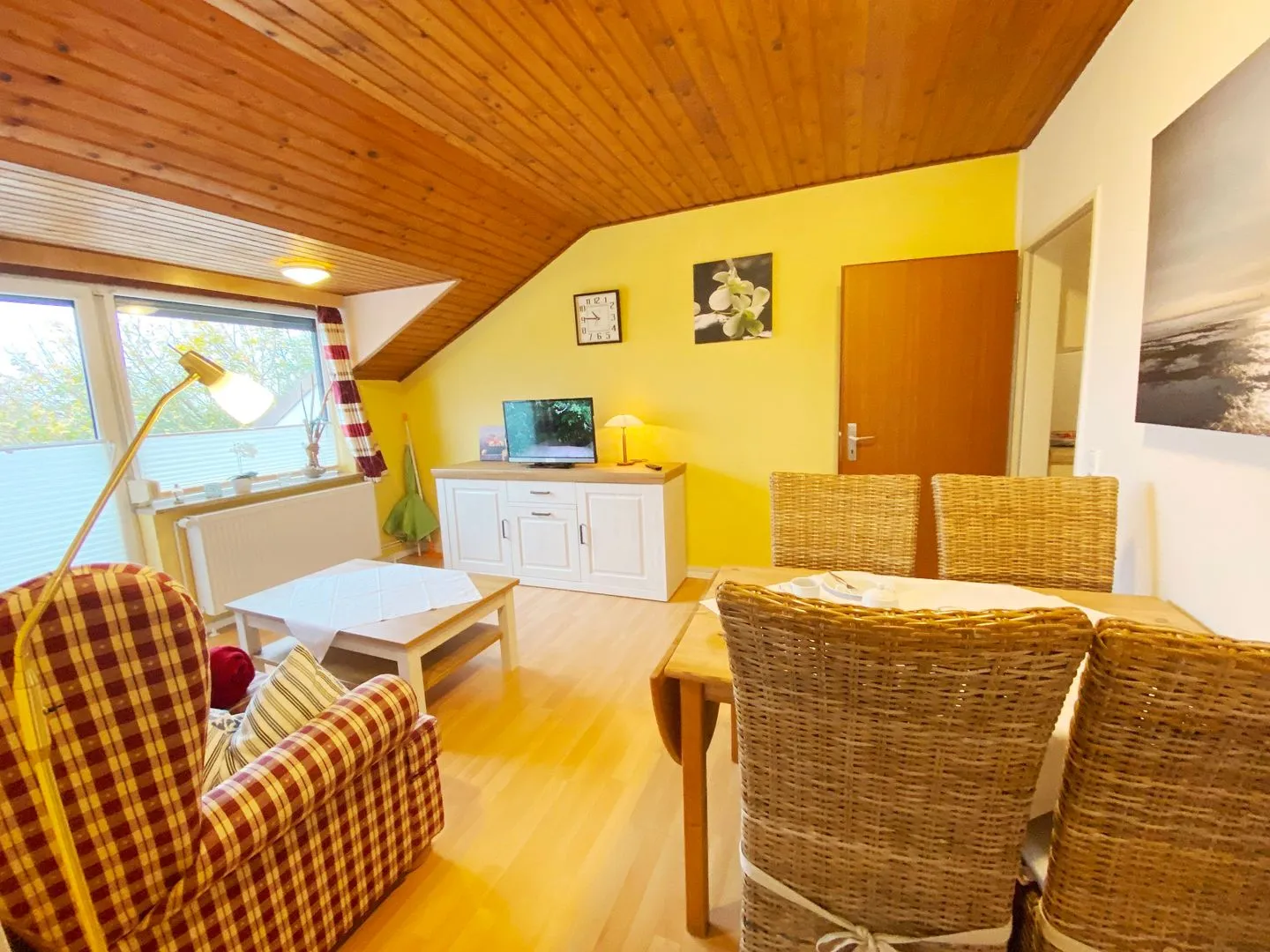 Haus am Kurpark Wohnung 25 Büsum - Wohnzimmer