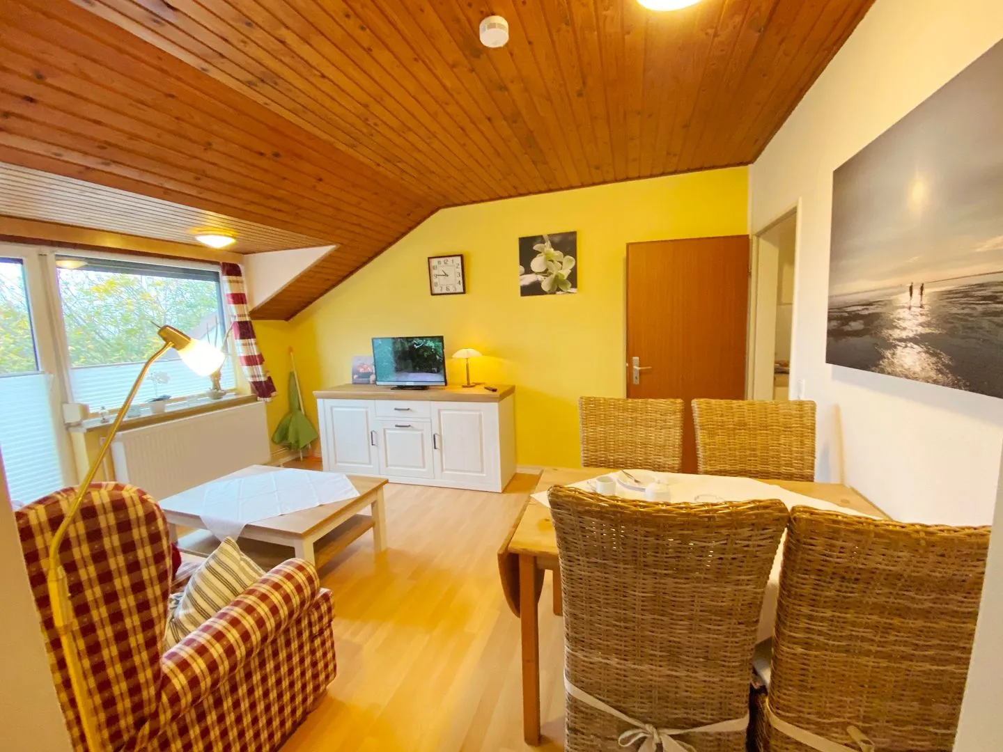 Haus am Kurpark Wohnung 25 Büsum - Wohnzimmer